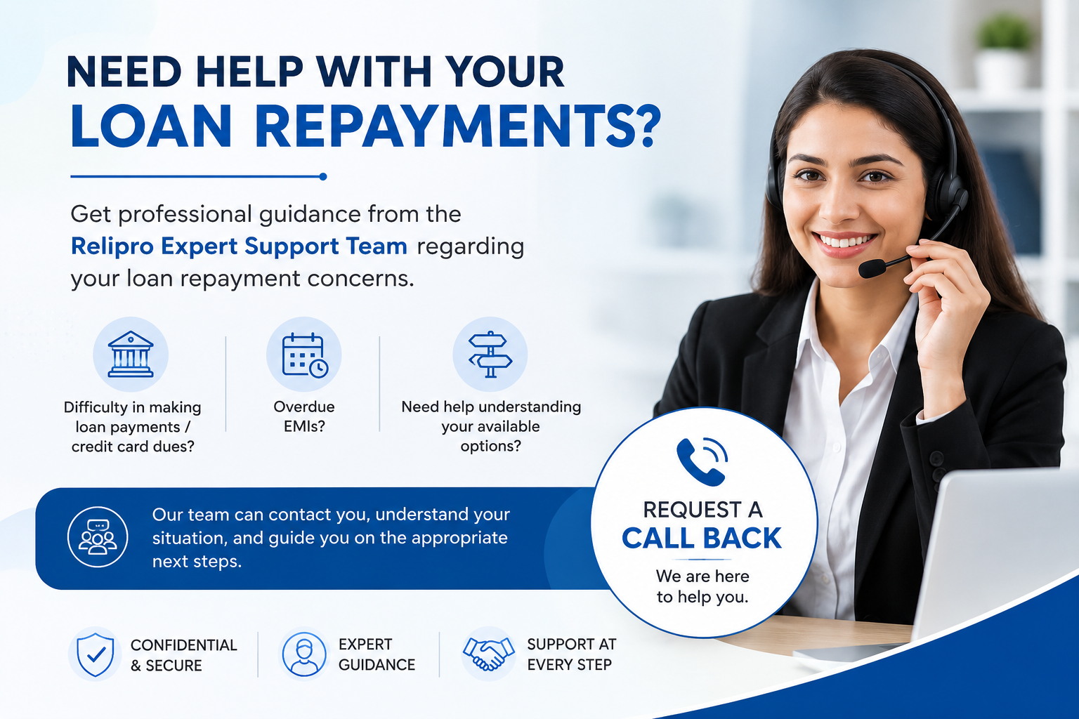 Get Expert Guidance on Your Loan Repayment Concerns